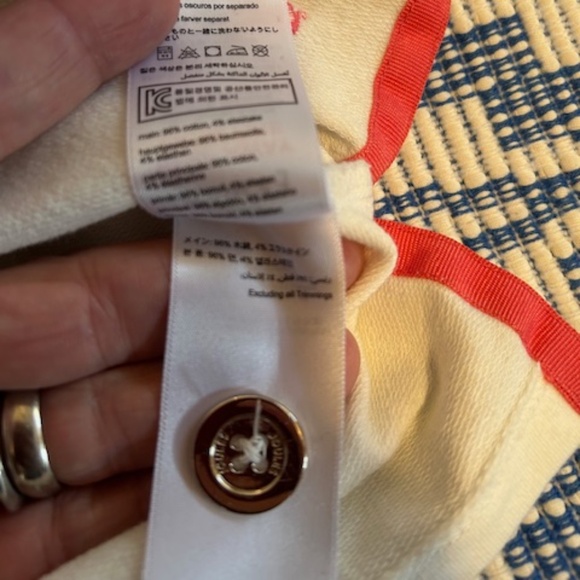 Joules Cotton Stripe Marine top/tunic (L) - Picture 3 of 6